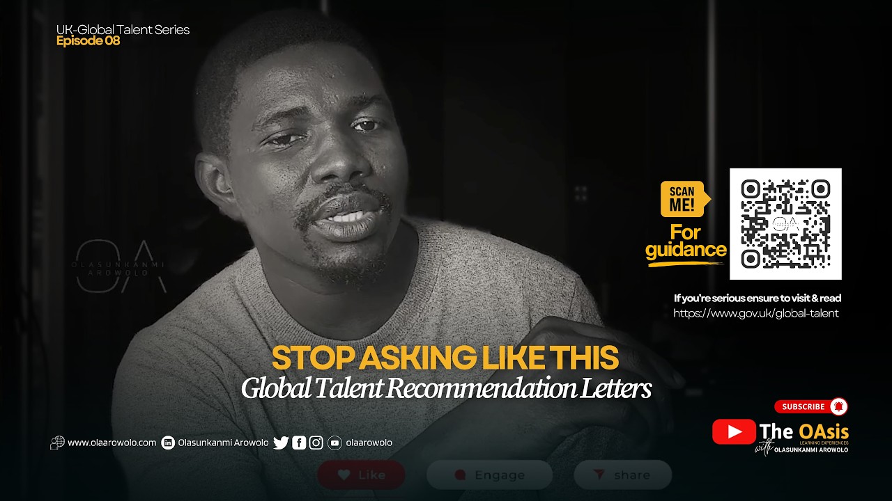 The Biggest Mistake People Make When Asking for UK Global Talent Visa Recommendation Letters